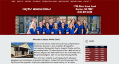 Desktop Screenshot of daytonanimalclinic.com